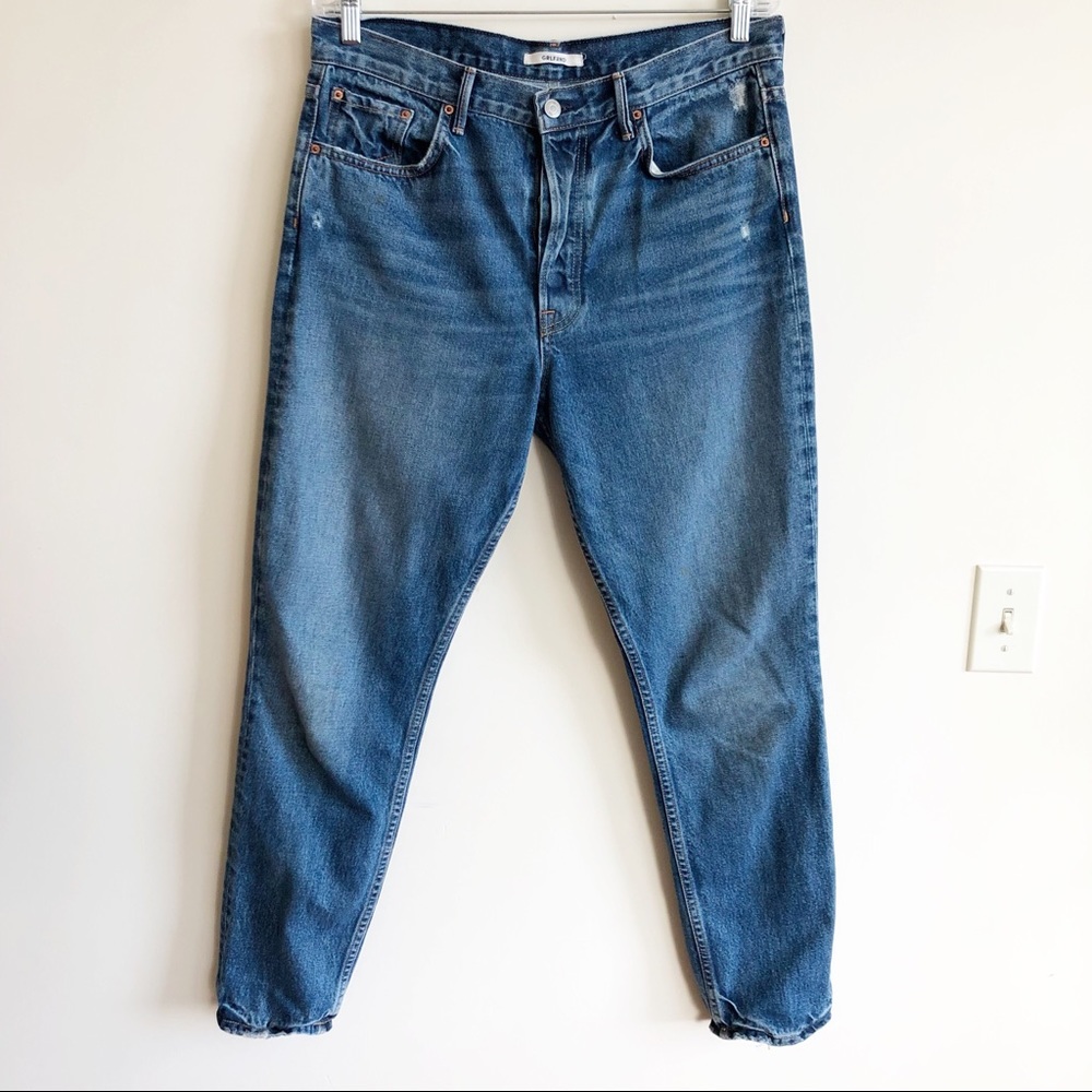 GRLFRND Karolina High Rise Skinny Button Fly Jeans